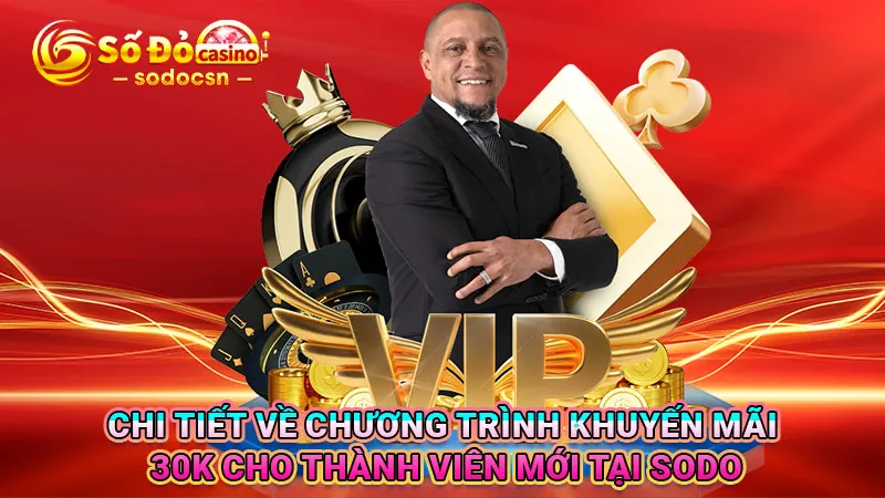Chi tiết về chương trình khuyến mãi 30K cho thành viên mới tại SODO
