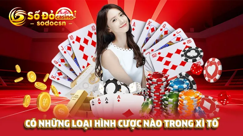 Có những loại hình cược nào trong Xì tố 