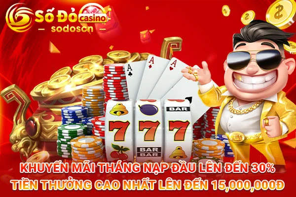 Khuyến-mãi-tháng-nạp-đầu-lên-đến-30%-tiền-thưởng-cao-nhất-lên-đến-15,000,000Đ
